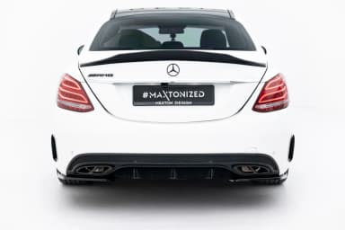 Задні сплітери Boczne Maxton Mercedes-Benz C AMG-Line / C43 AMG Sedan W205 - фото My Tuning Lab