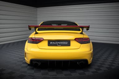 Karbonowy Spoiler Z Zewnętrznymi Wspornikami + LED Maxton Audi A5 Coupe 8T - фото My Tuning Lab