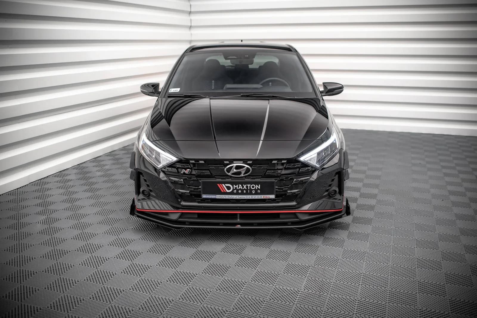 Передні флапси Maxton Hyundai I20 N Mk3 - фото My Tuning Lab