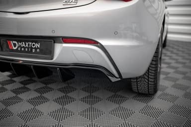 Задня накладка Maxton Opel Astra GTC OPC-Line J (Wersja z pojedyńczym Вихлопem z jednej strony) - фото My Tuning Lab