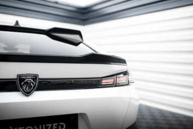 Нижнє 3D продовження спойлера Maxton Peugeot 408 Mk1 - фото My Tuning Lab