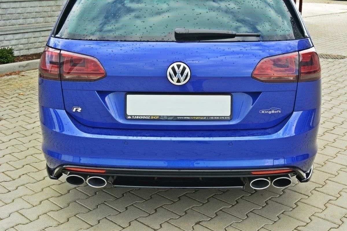 Дифузор Maxton Design Задній сплітер VW Golf 7 R Estate (Bez dyfuzora) - фото My Tuning Lab