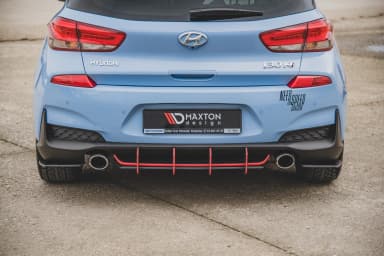 Задні сплітери Boczne Street Pro Maxton Hyundai I30 N Mk3 Hatchback - фото My Tuning Lab