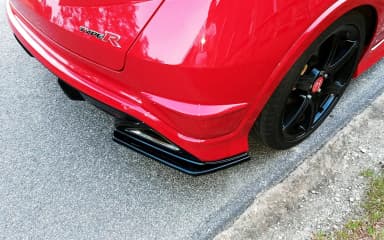 Задні сплітери boczne Maxton Honda Civic VIII Type-R GP (чорний глянець) - фото My Tuning Lab