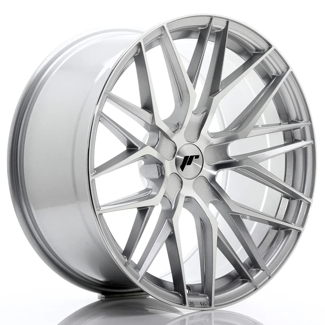 Легкосплавний диск 20" Japan Racing JR28 20x10 ET40 5x114,3 срібний з фрезеруванням - фото My Tuning Lab