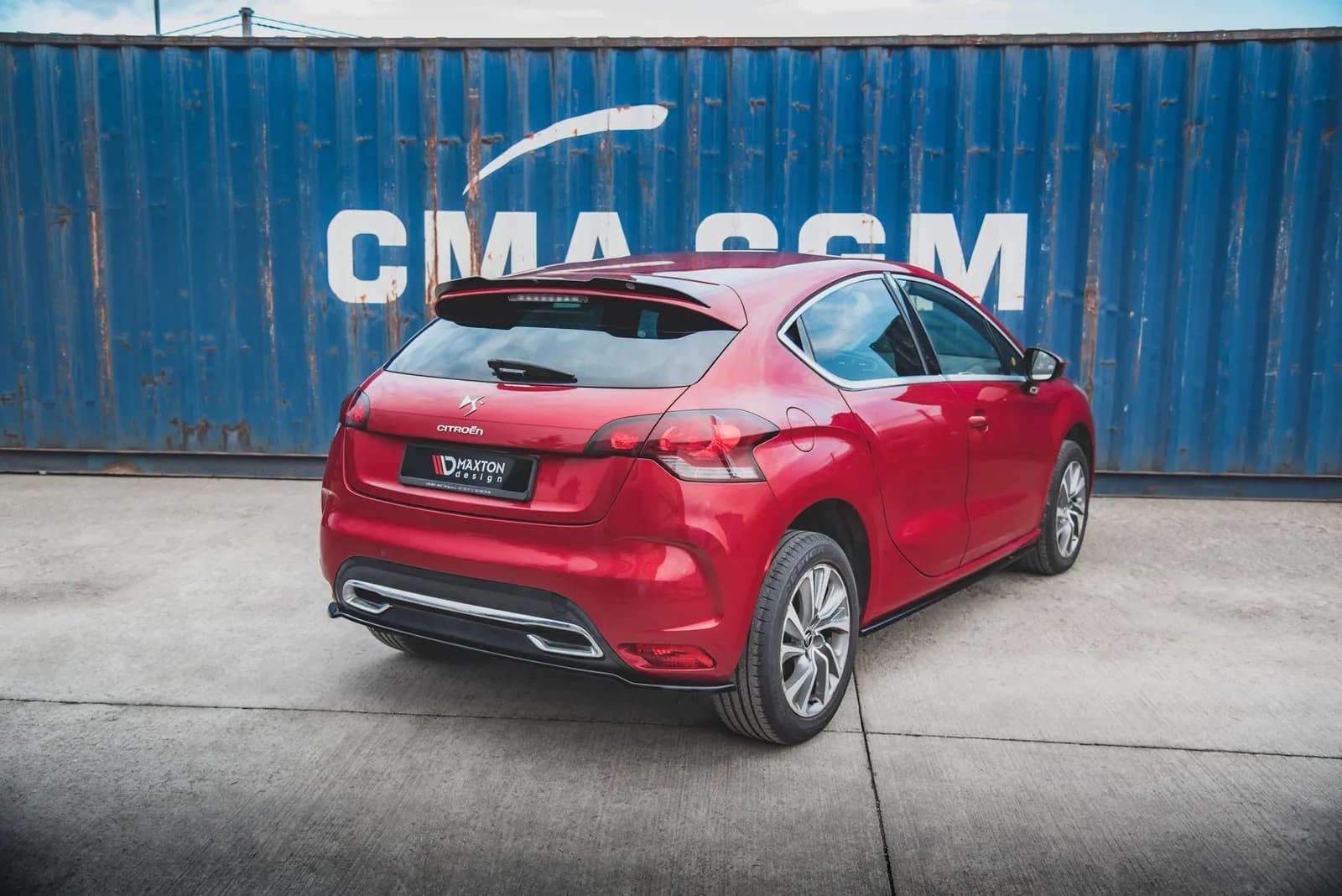 Задній сплітер Maxton Citroen DS4 - фото My Tuning Lab