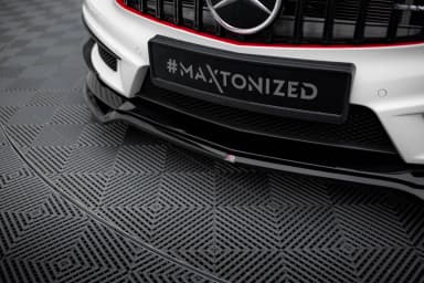Передній сплітер V.4 Maxton Mercedes-Benz A45 AMG W176 - фото My Tuning Lab