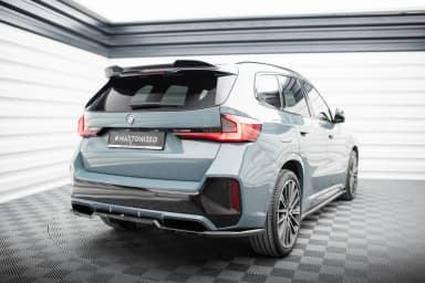 Задній центральний сплітер з дифузором Maxton BMW X1 M-пакет U11 - фото My Tuning Lab