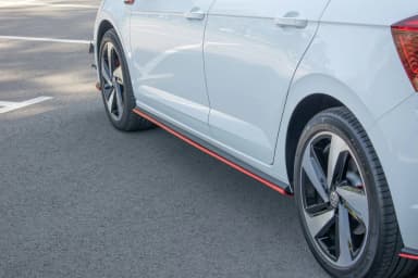 SIDE SKIRTS DIFFUSERS Maxton Volkswagen Polo GTI / R-line Mk6 - фото My Tuning Lab