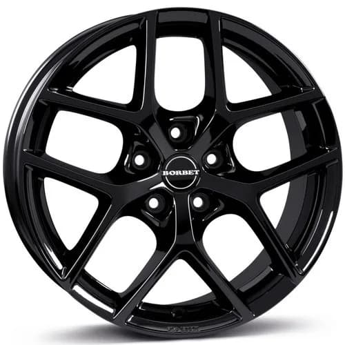 Легкосплавний диск 18" Borbet Y 18x8,5 ET45 5x120 чорний Glossy - фото My Tuning Lab