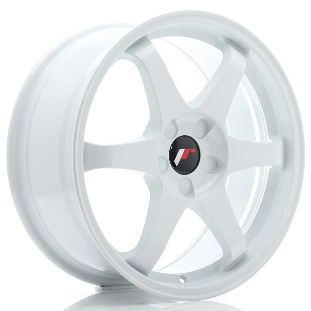 Легкосплавний диск 18" Japan Racing JR3 18x8 ET40 5x114,3 білий - фото My Tuning Lab