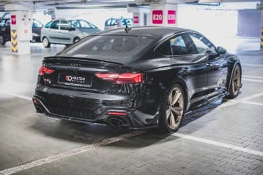 Накладки на пороги Maxton Audi RS5 Sportback F5 Facelift - фото My Tuning Lab