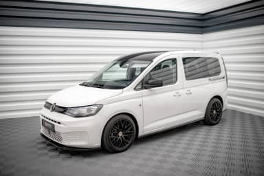 Накладки на пороги Volkswagen Caddy Mk5 / Maxton Ford Transit Connect Mk3 - фото My Tuning Lab