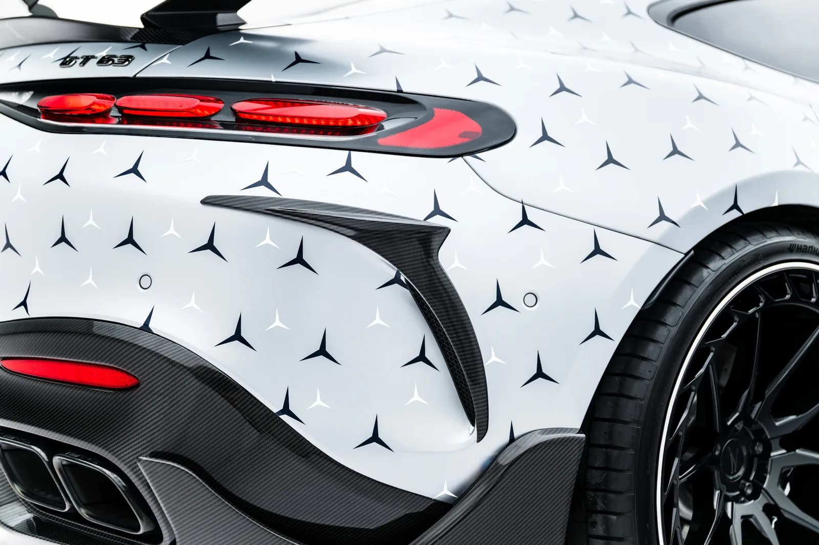 Karbonowe Канарди Tylnego Zderzaka Prepreg Maxton Mercedes-AMG GT 63 / 55 / 63 S E Performance C192 - фото My Tuning Lab