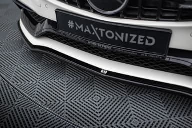 Передній сплітер V.1 Maxton Mercedes-AMG C63 Sedan / Estate W205 / S205 - фото My Tuning Lab