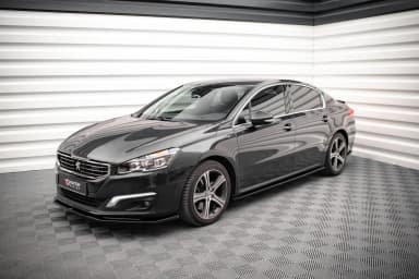 Накладки на пороги Maxton Peugeot 508 GT Mk1 Facelift - фото My Tuning Lab
