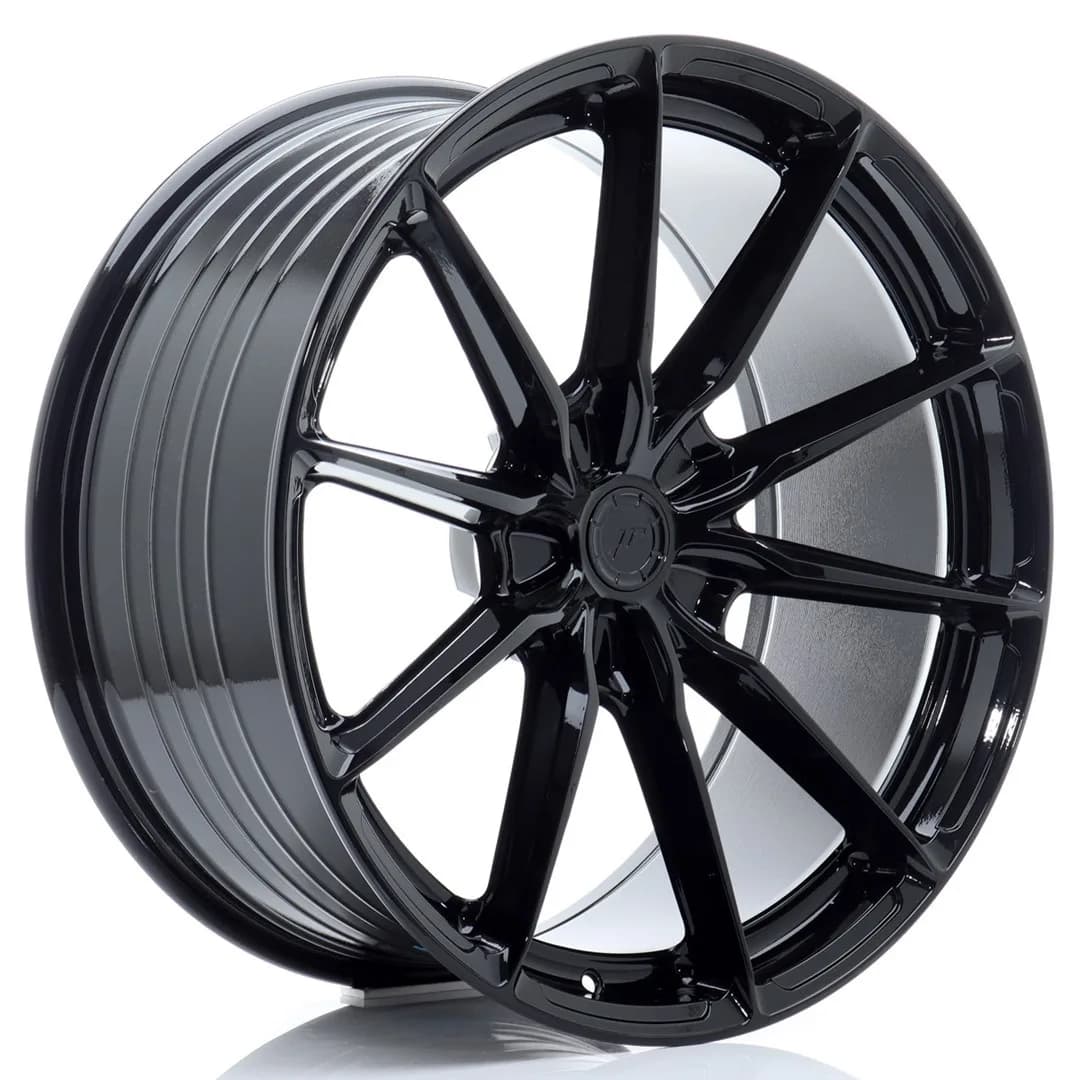 Легкосплавний диск 21" Japan Racing JR37 21x10,5 ET38 5x112 глянцевий чорний - фото My Tuning Lab