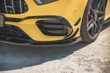 Передній сплітер V.2 Maxton Mercedes-AMG A 45 S Aero Pack W177 - фото My Tuning Lab