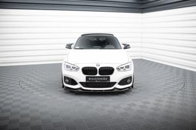 Передній сплітер V.5 Maxton + Flaps BMW 1 M-пакет / M140i F20 Facelift - фото My Tuning Lab