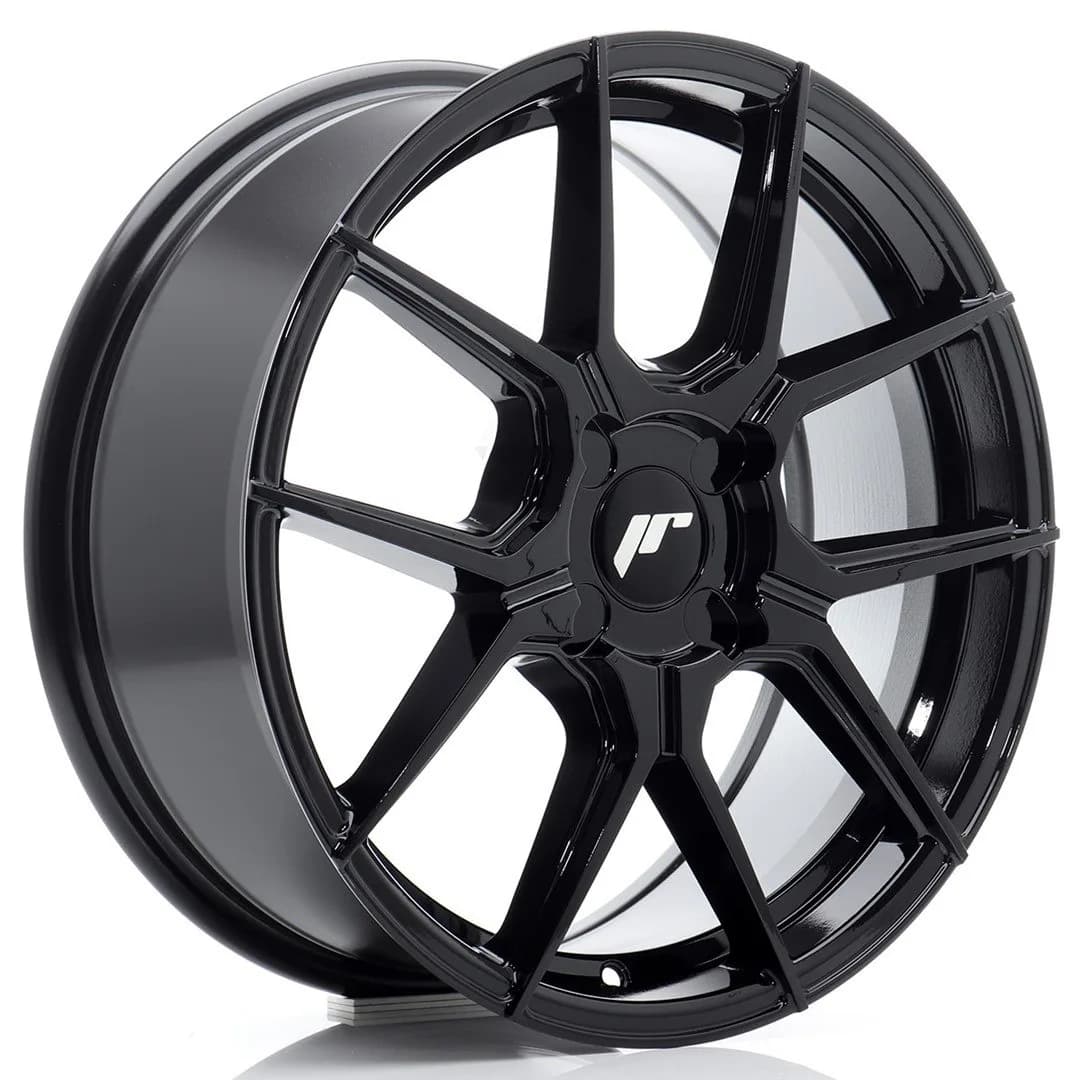 Легкосплавний диск 17" Japan Racing JR30 17x7 ET20-40 BLANK глянцевий чорний - фото My Tuning Lab