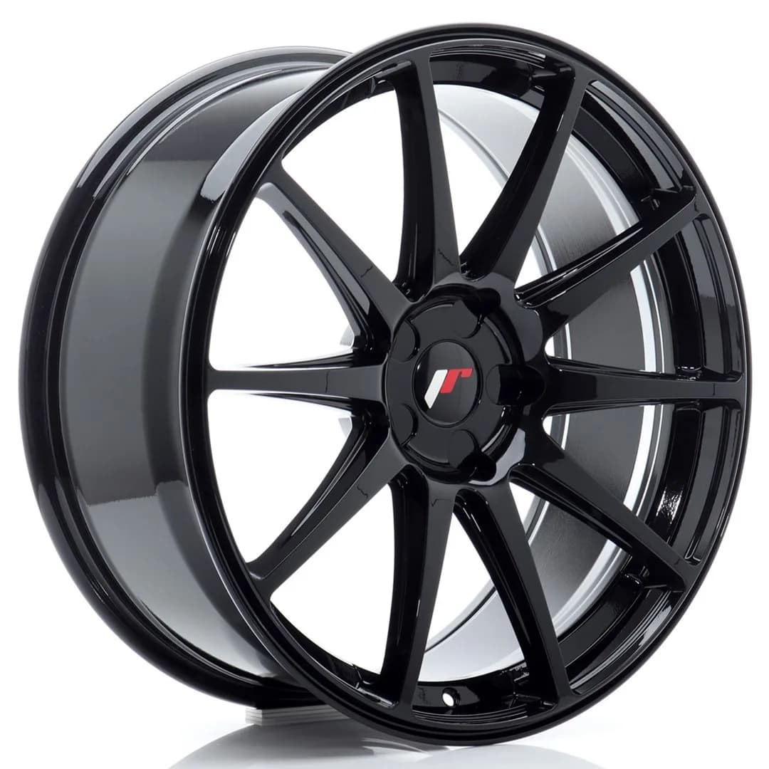 Легкосплавний диск 20" Japan Racing JR11 20x8,5 ET35 5x120 глянцевий чорний - фото My Tuning Lab