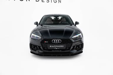 Передній сплітер Street Pro Maxton Audi RS5 Coupe / Sportback F5 - фото My Tuning Lab
