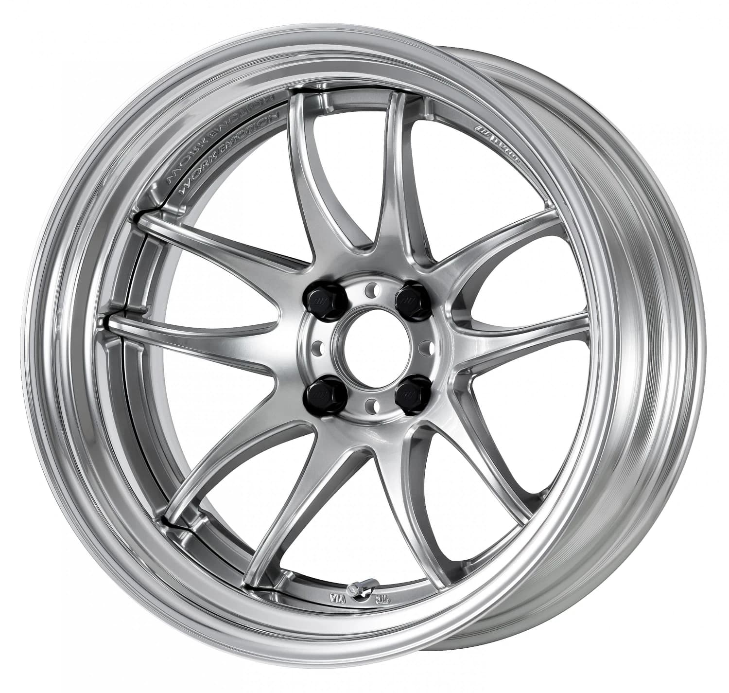 Легкосплавний диск 17" Work Wheels Work Emotion CR-2P Step Rim 17x7 BLANK Crystal срібний (CS) - фото My Tuning Lab