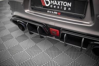 Задній дифузор Street Pro Maxton Nissan 370Z Nismo Facelift - фото My Tuning Lab