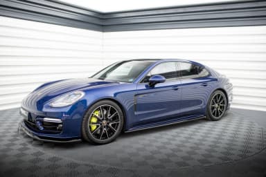 Накладки на пороги Maxton Porsche Panamera E-Hybrid 971 Facelift / GTS Sport Turismo 971 Facelift - фото My Tuning Lab