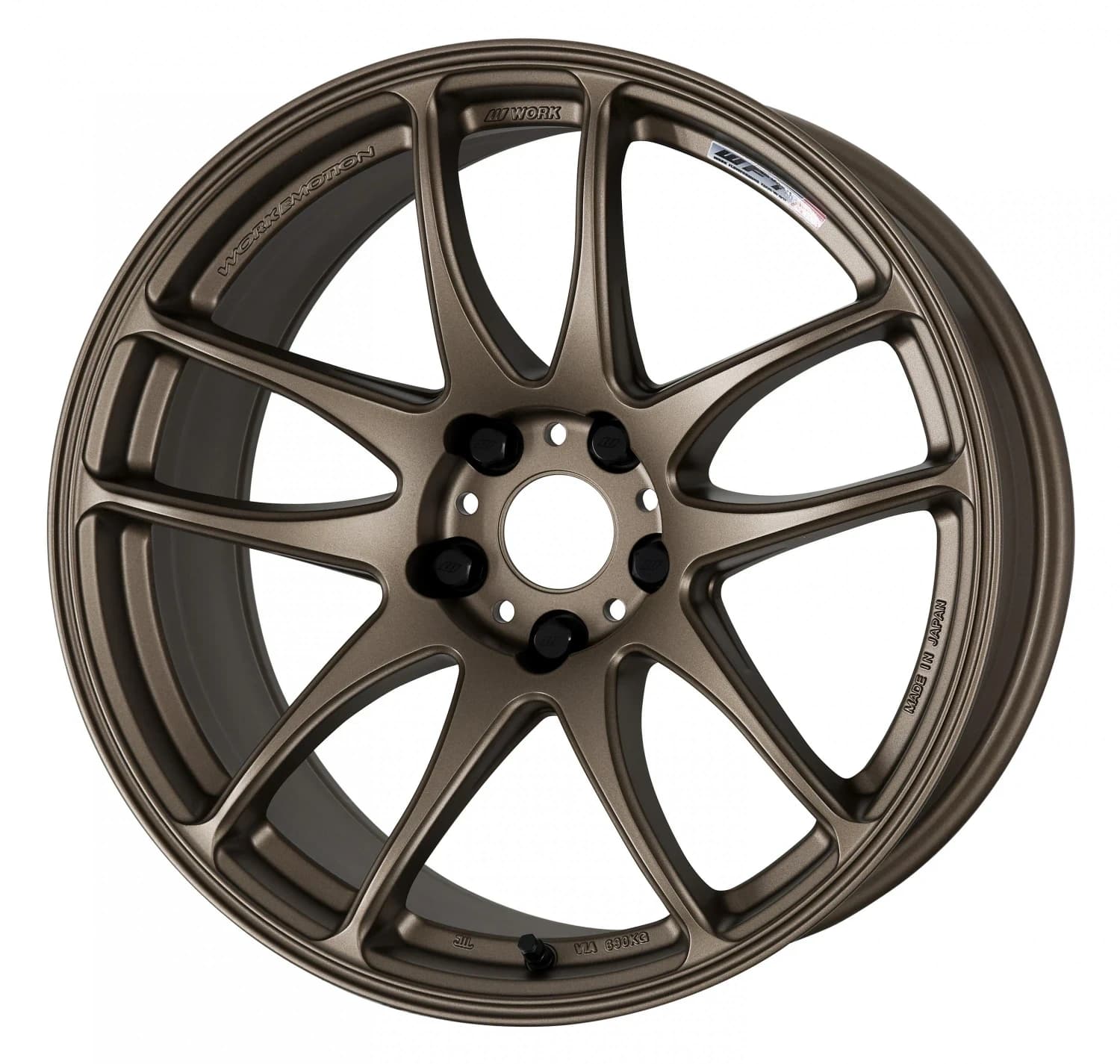 Легкосплавний диск 15" Work Wheels Work Emotion CR Kiwami 15x8 BLANK Matte бронза (AHG) - фото My Tuning Lab