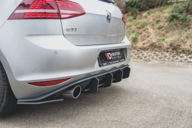 Задні сплітери Boczne Street Pro V.2 VW Golf 7 GTI - фото My Tuning Lab