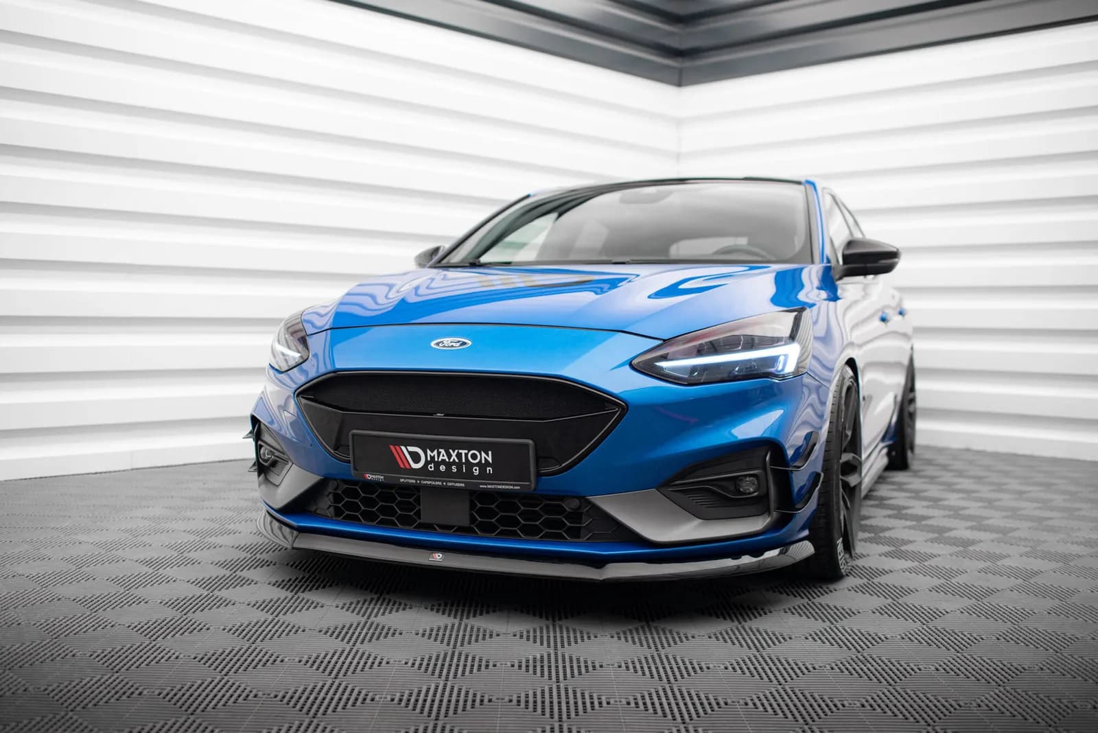 Передній сплітер V.8 Maxton Ford Focus ST / ST-Line Mk4 / Mk4 Facelift - фото My Tuning Lab