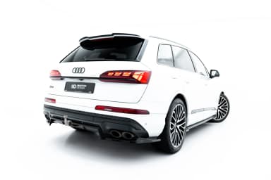 Задній сплітер (Z Dyfuzorem) Maxton Audi SQ7 Mk2 Facelift 2 - фото My Tuning Lab