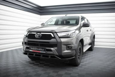 Передній сплітер Maxton Toyota Hilux Invincible Mk8 Facelift - фото My Tuning Lab