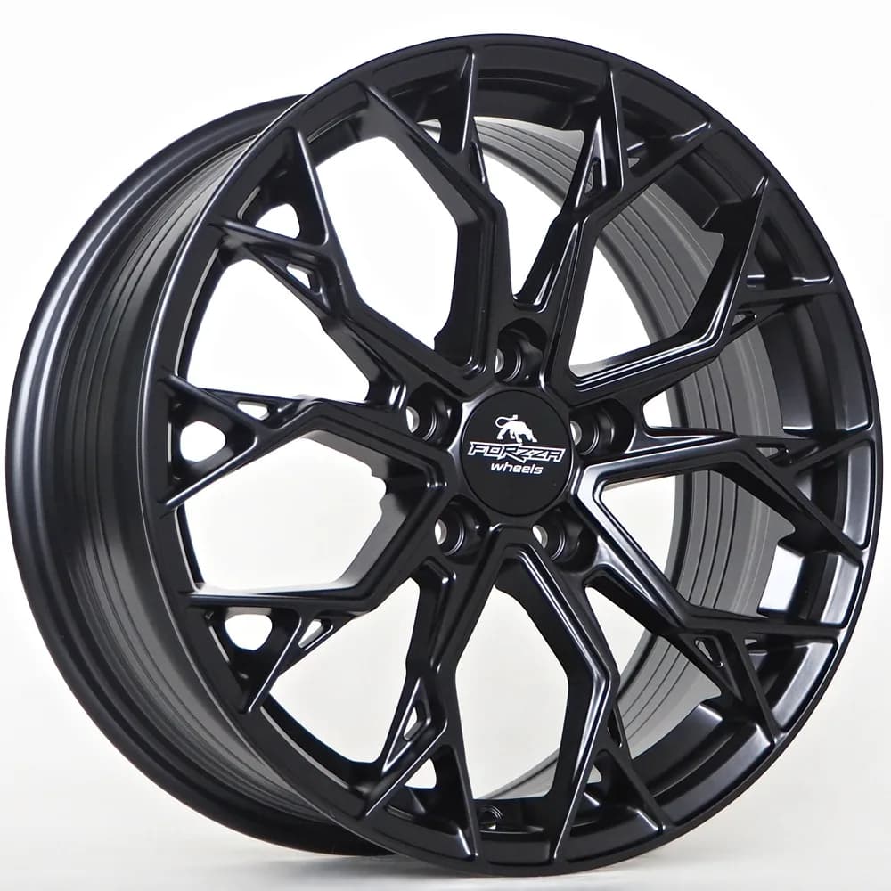 Легкосплавний диск 17" Forzza Titan 17x7,5 ET40 5x114,3 сатиновий чорний - фото My Tuning Lab