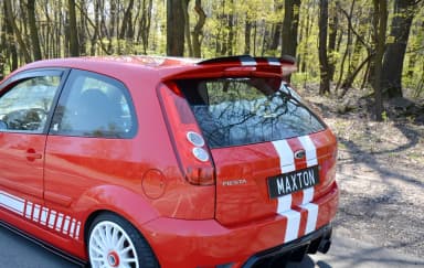 Продовження спойлера Maxton V1 Ford Fiesta ST MK6 (чорний глянець) - фото My Tuning Lab