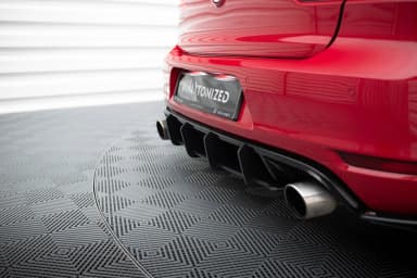 Задній дифузор Racing Durability V.2 Maxton Volkswagen Golf GTI Mk6 - фото My Tuning Lab