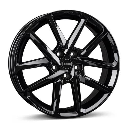 Легкосплавний диск 19" Borbet N 19x8 ET40 5x114,3 чорний Glossy - фото My Tuning Lab