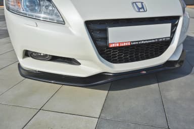 Передній сплітер Maxton V1 Honda CR-Z (чорний глянець) - фото My Tuning Lab