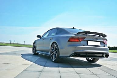 Задній сплітер Maxton Audi RS7 C7 - фото My Tuning Lab