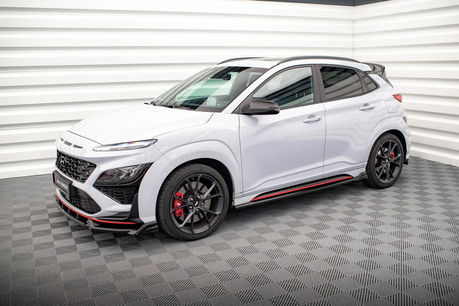Накладки на пороги V.2 Maxton Hyundai Kona N Mk1 - фото My Tuning Lab