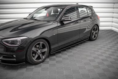 Накладки на пороги Maxton BMW 1 F20 - фото My Tuning Lab