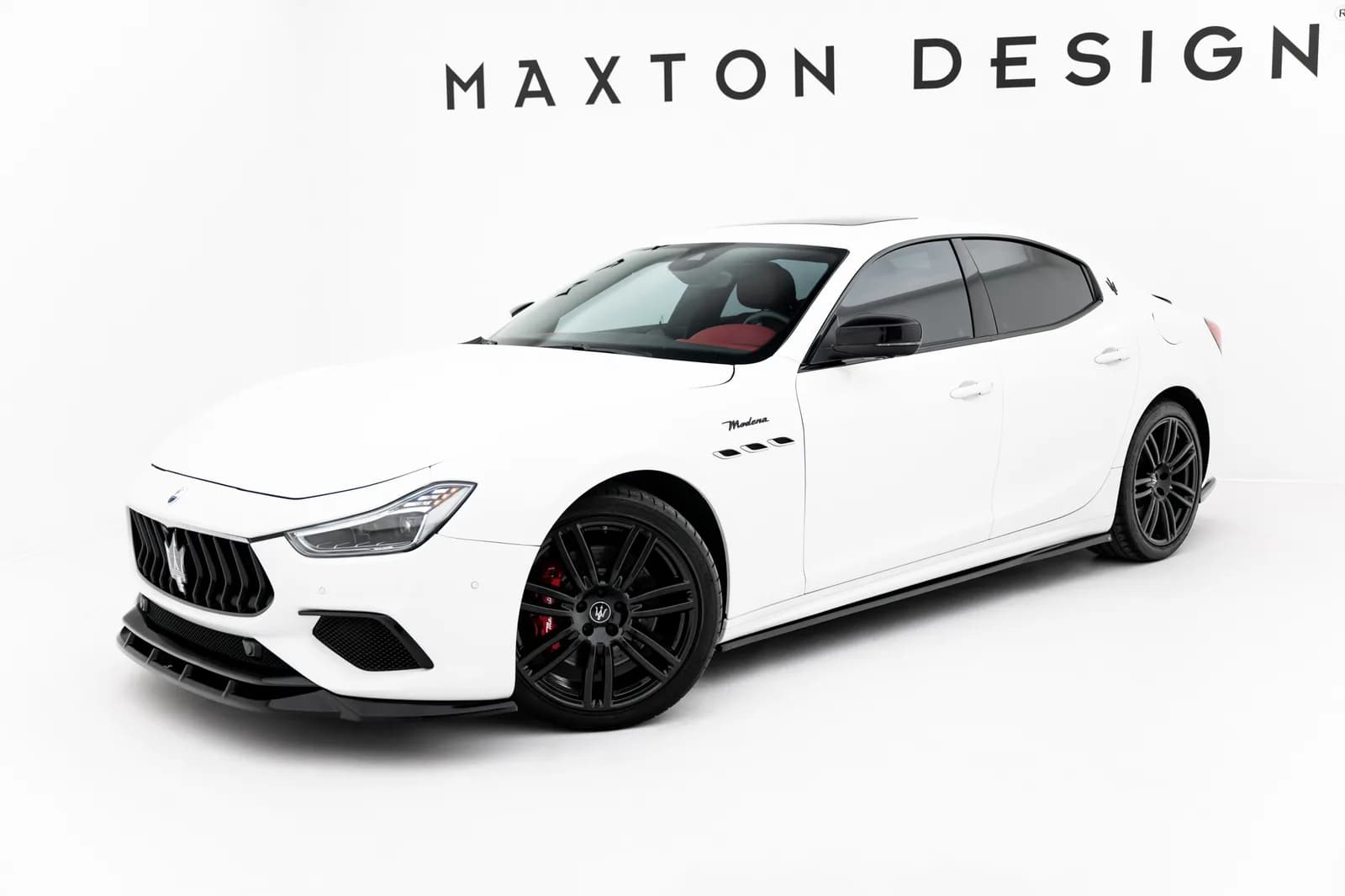 Комплект сплітерів Maxton Maserati Ghibli Modena Mk3 Facelift - фото My Tuning Lab