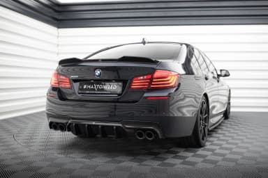 Задня накладка V.2 Maxton BMW 5 M-пакет F10 / F11 (Wersja z dwoma podwójnymi Вихлопami) - фото My Tuning Lab