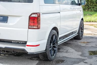 Накладки на пороги Maxton Volkswagen T6 - фото My Tuning Lab