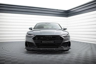 Передній сплітер V.2 Maxton Audi A7 S-Line C8 / S7 C8 / C8 Facelift / S7 Facelift - фото My Tuning Lab