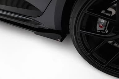 Накладки на пороги Street Pro + Flaps Maxton Audi RS5 Sportback F5 - фото My Tuning Lab