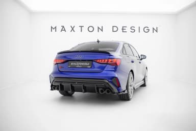Задня накладка Maxton Audi S3 Sedan 8Y Facelift - фото My Tuning Lab