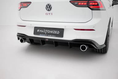Задня накладка V.4 Maxton Volkswagen Golf GTI Mk8 - фото My Tuning Lab