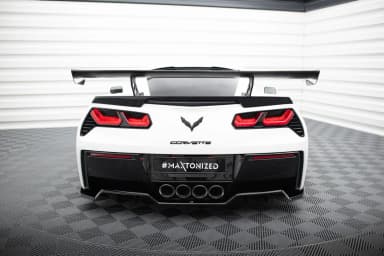Karbonowy Spoiler Z Wewnętrznymi Wspornikami Maxton Chevrolet Corvette Stingray / Grand Sport C7 - фото My Tuning Lab
